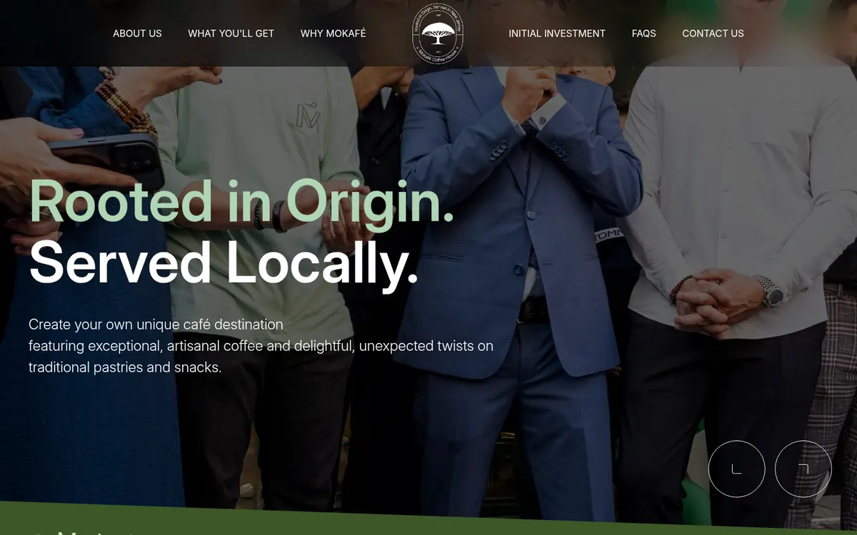 Mokafé franchise site
